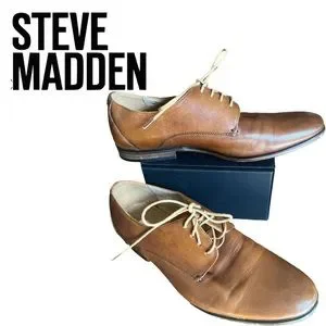 Steve Madden | Shoes | Steve Madden Leather Upper Cognac  display picture 1